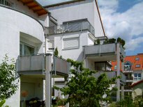 Balkongelnder (Absturzsicherung) mit Lochblechfllung 06-01