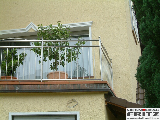 Edelstahl Balkongelnder 09-02  -  (c) by Metallbau Fritz