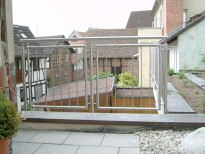 Edelstahl Balkongelnder 14-04  -  (c) by Metallbau Fritz