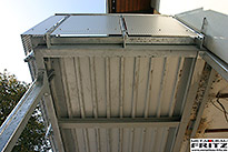 Balkonvergr��erung durch einen Anbaubalkon aus Stahl 24-07