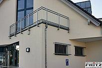 Edelstahlgel�nder / Balkon  26-02  -  (c) by Metallbau Fritz