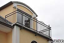 Balkon Gel�nder 33 - Au�engel�nder verzinkt und farbbeschichtet