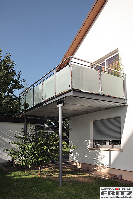 Anbaubalkon / Balkongelnder 34-03  -  (c) by Metallbau Fritz