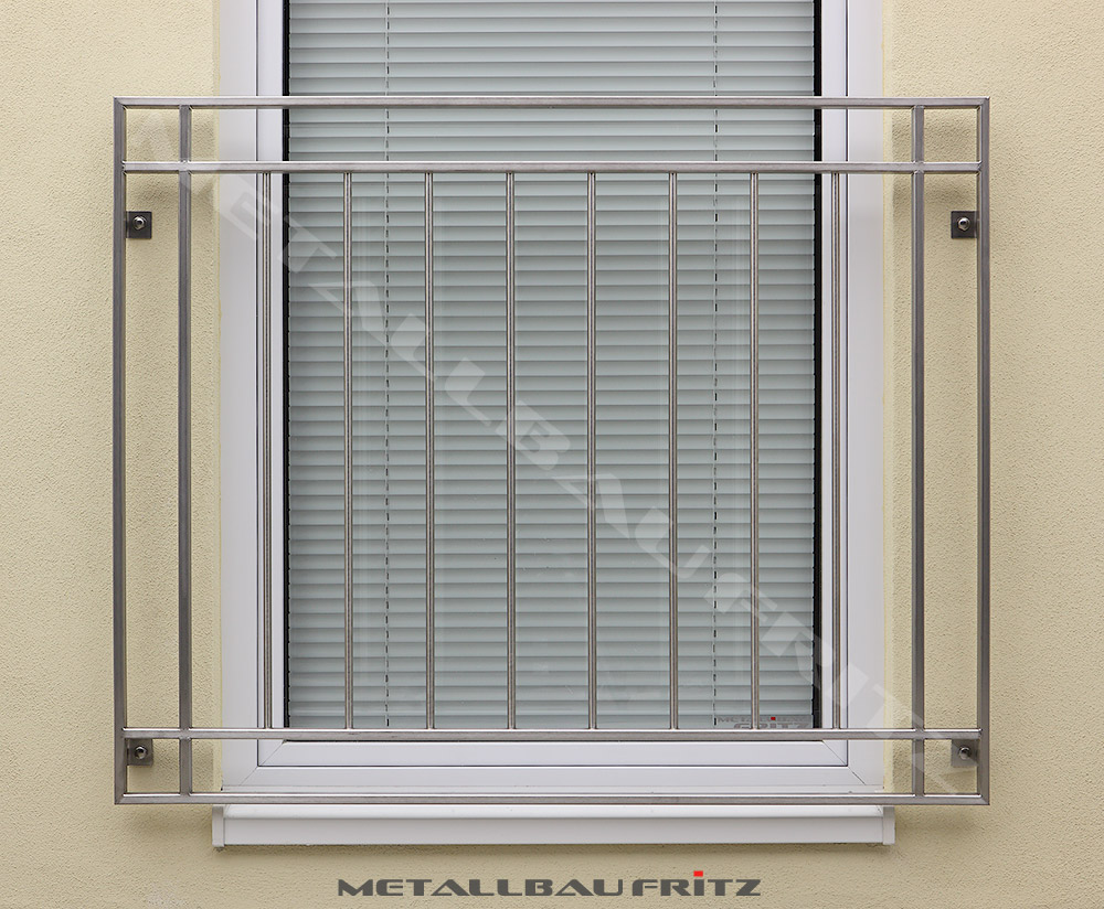 Franzsischer Balkon 50-02  -  (c) by Metallbau Fritz