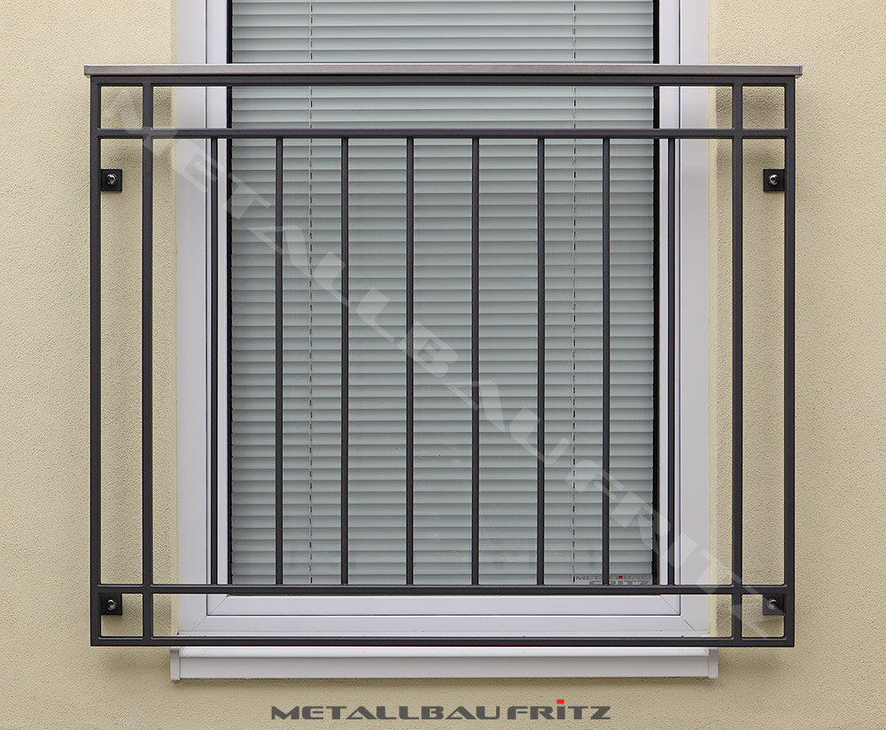 Franzsischer Balkon 50-27  -  (c) by Metallbau Fritz
