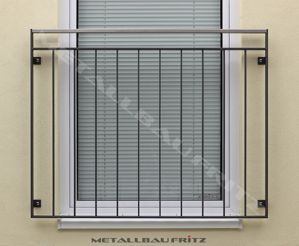 Franzsischer Balkon 56-02  -  (c) by Metallbau Fritz