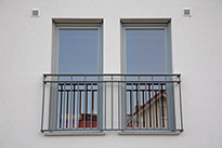 Franz�sischer Balkon 12-02  -  (c) by Metallbau Fritz