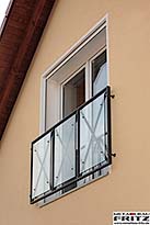 Franz�sischer Balkon 16-04  -  (c) by Metallbau Fritz