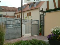 Klingelpoller, Briefkasten - (c) by Metallbau Fritz