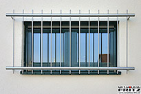 Fenstergitter 08 - Fenstergitter aus Edelstahl