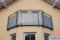 Balkon Gel�nder 35-05 - (c) by Metallbau Fritz