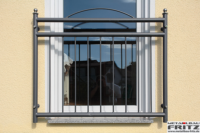Franzsischer Balkon 14-12  -  (c) by Metallbau Fritz